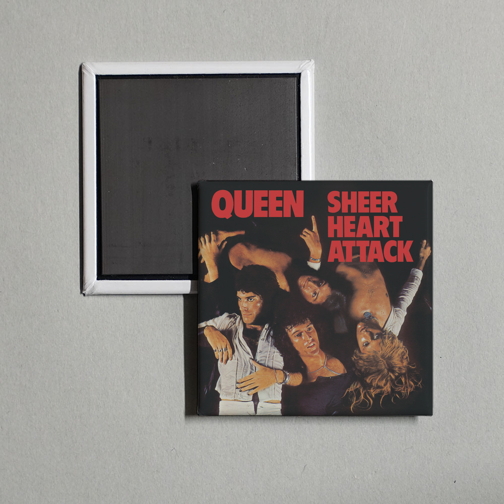 Queen - Sheer Heart Attack (Deluxe Remastered Version) Album Cover Fridge Magnet