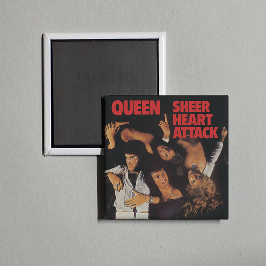 Queen - Sheer Heart Attack (Deluxe Remastered Version) Album Cover Fridge Magnet