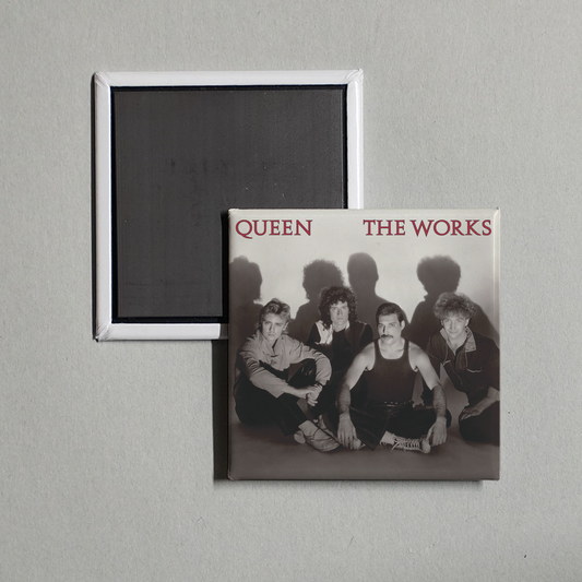 Queen - The Works (Deluxe Remastered Version) Album Cover Fridge Magnet