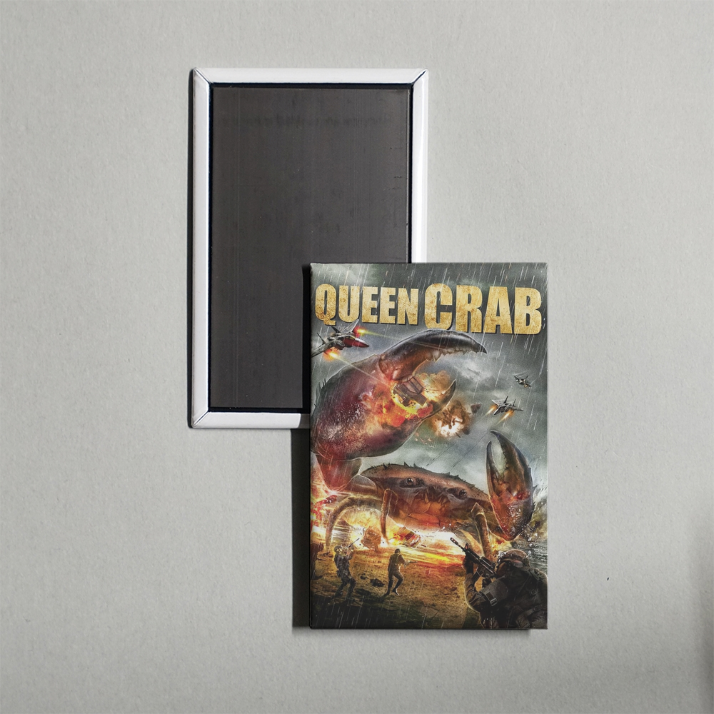 Queen Crab Mini Movie Fridge Magnet