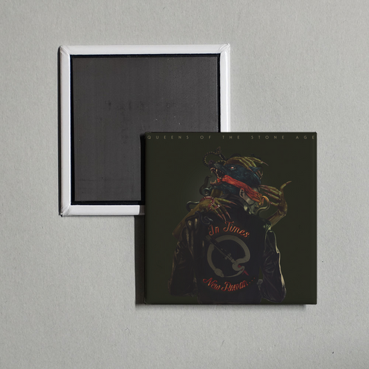 Queens of the Stone Age - In Times New Roman... Album Cover Fridge Magnet
