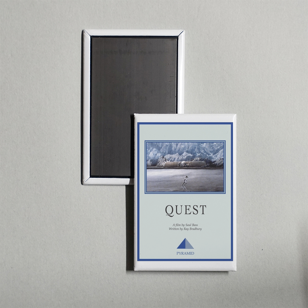 Quest Mini Movie Fridge Magnet