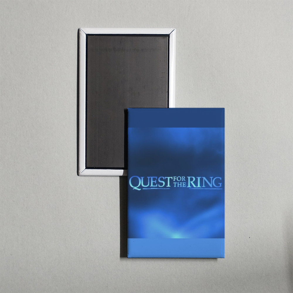 Quest for the Ring Mini Movie Fridge Magnet
