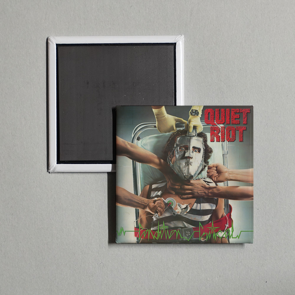 Quiet Riot - Condition Critical Album Cover Fridge Magnet