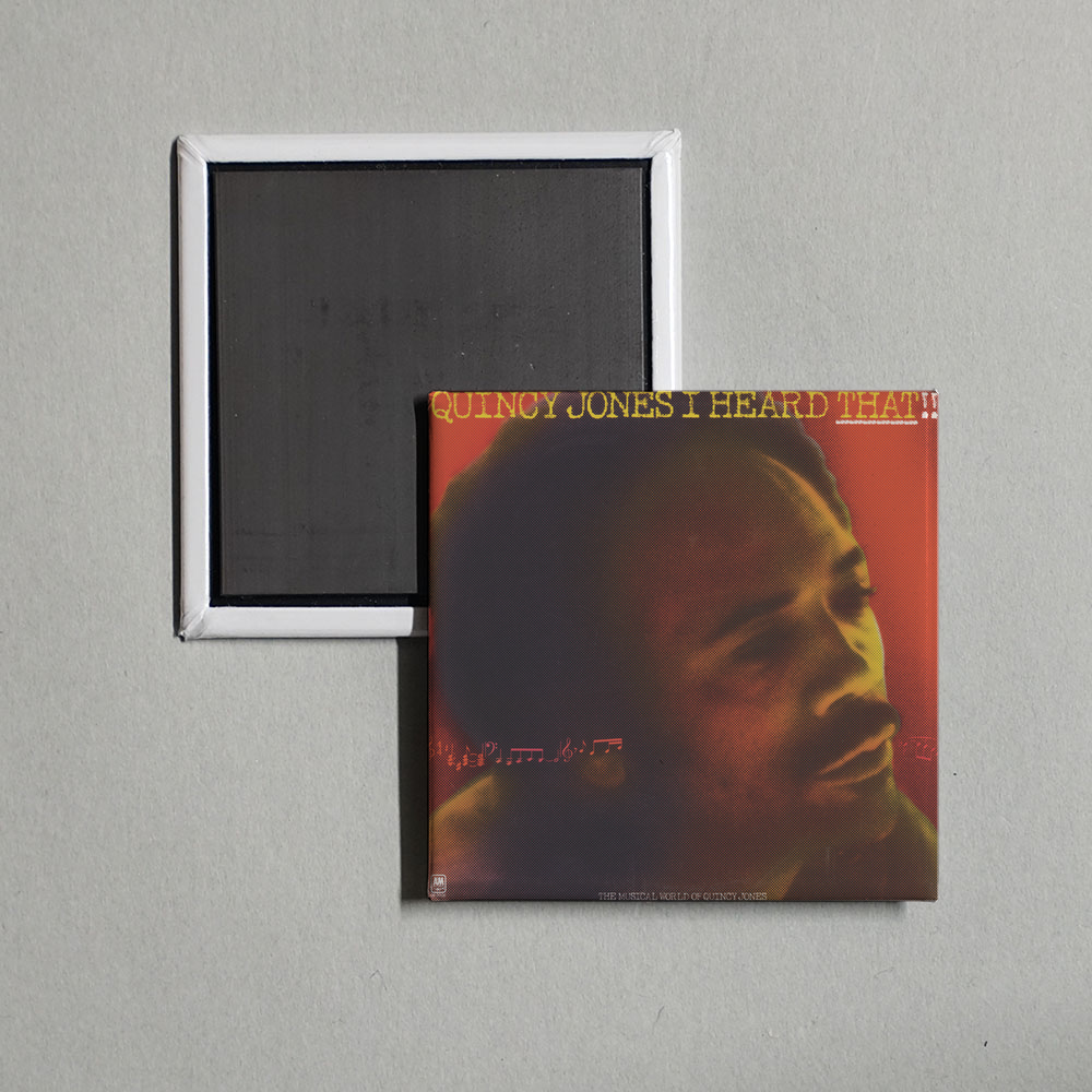 Quincy Jones - I Heard That!! Album Cover Fridge Magnet