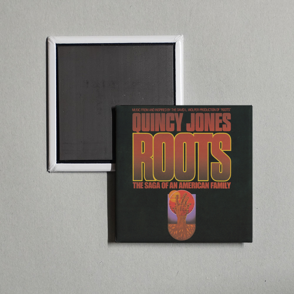 Quincy Jones - Roots The Saga Of An American Family Album Cover Fridge Magnet