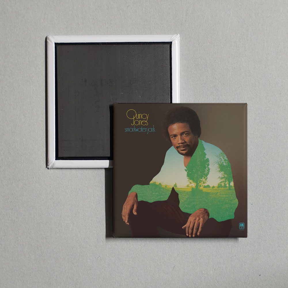 Quincy Jones - Smackwater Jack Album Cover Fridge Magnet