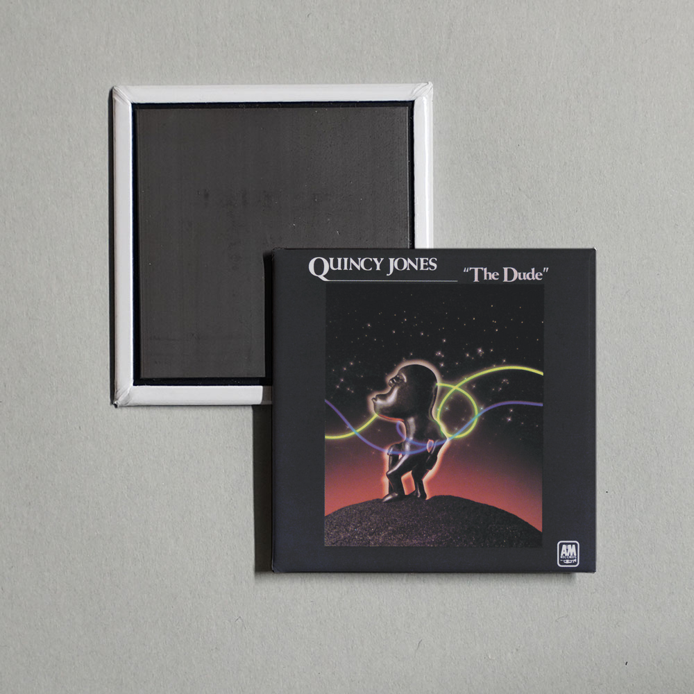 Quincy Jones - The Dude Album Cover Fridge Magnet