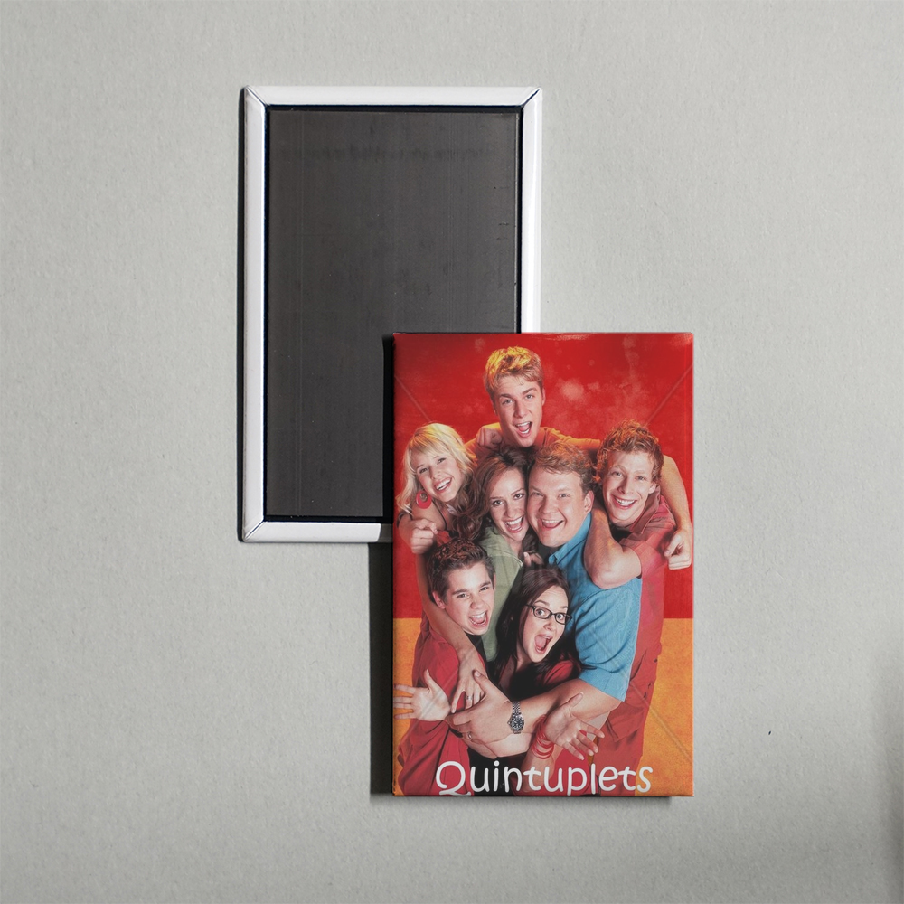 Quintuplets TV Show Fridge Magnet