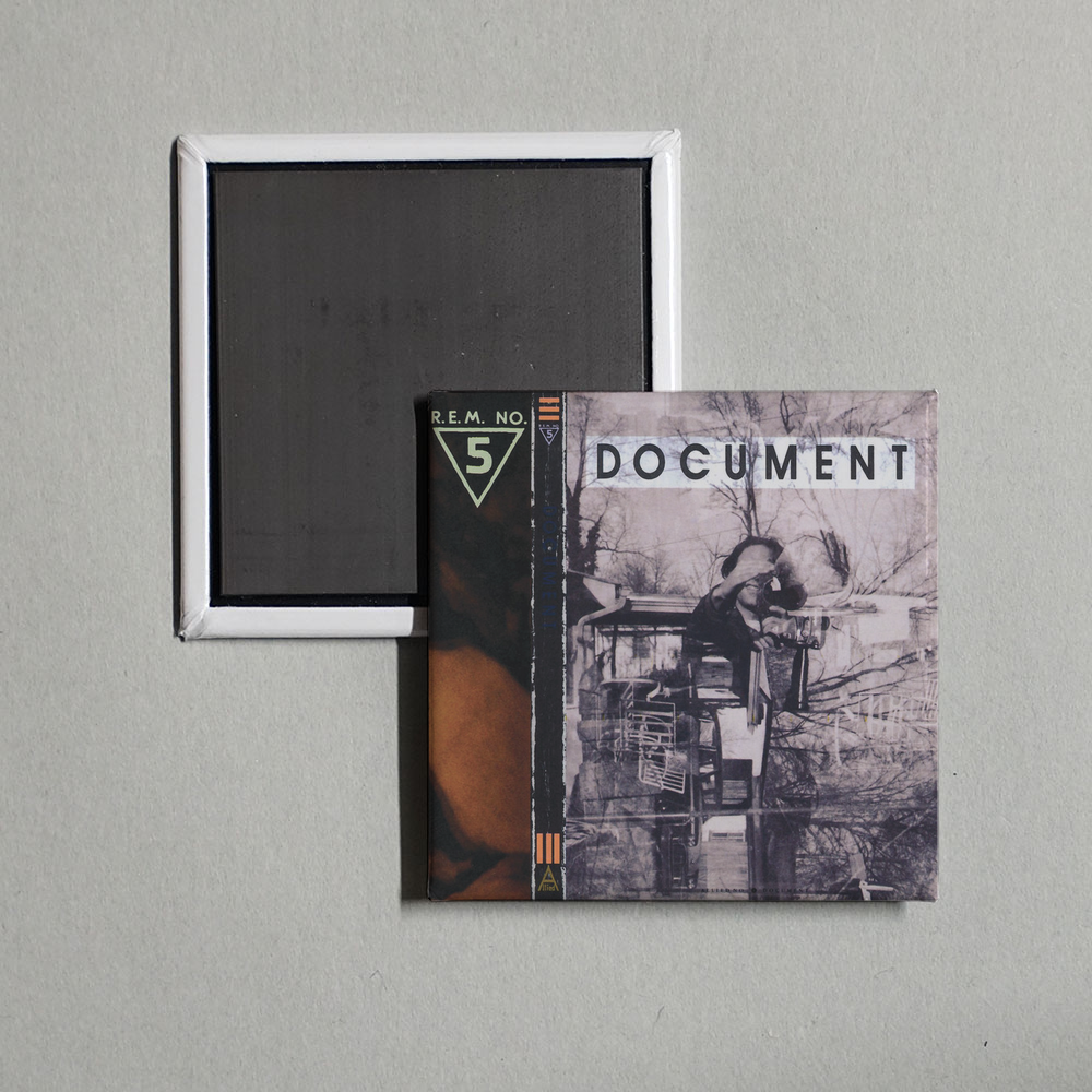 R.E.M. - Document (R.E.M. No. 5) Album Cover Fridge Magnet