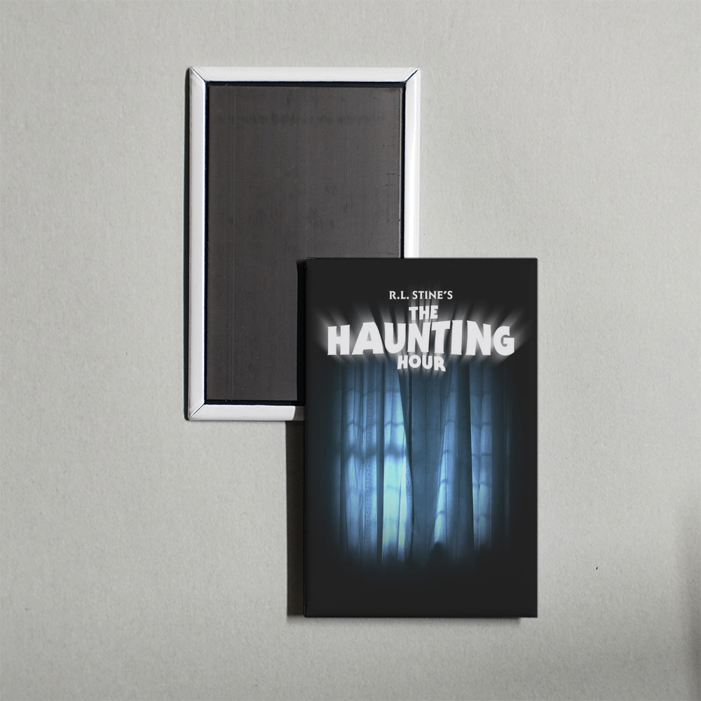 R. L. Stine's The Haunting Hour TV Show Fridge Magnet