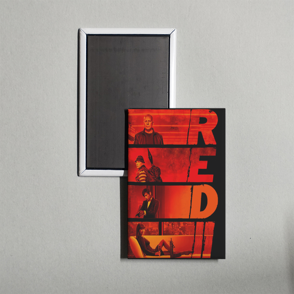 RED 2 Mini Movie Fridge Magnet