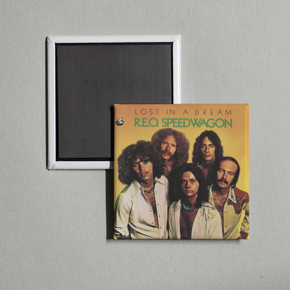 REO Speedwagon - Lost In a Dream Album Cover Fridge Magnet