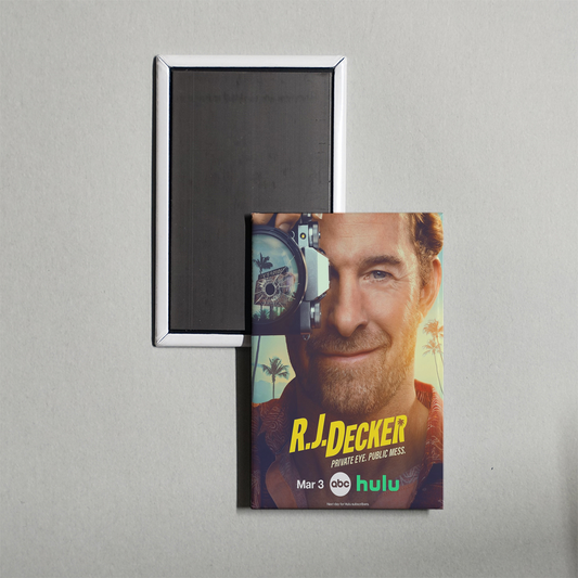 RJ Decker A Mini Movie Fridge Magnet
