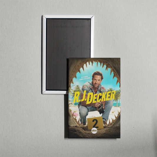 RJ Decker C Mini Movie Fridge Magnet