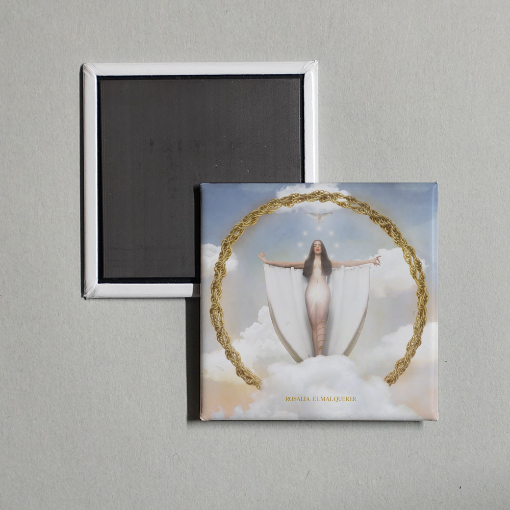 ROSALÍA - El Mal Querer Album Cover Fridge Magnet