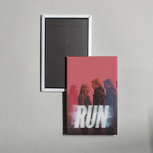RUN TV Show Fridge Magnet