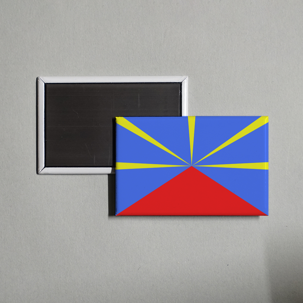 Réunion Flag Fridge Magnet