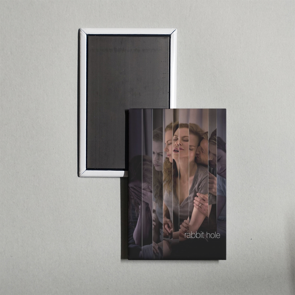 Rabbit Hole Mini Movie Fridge Magnet