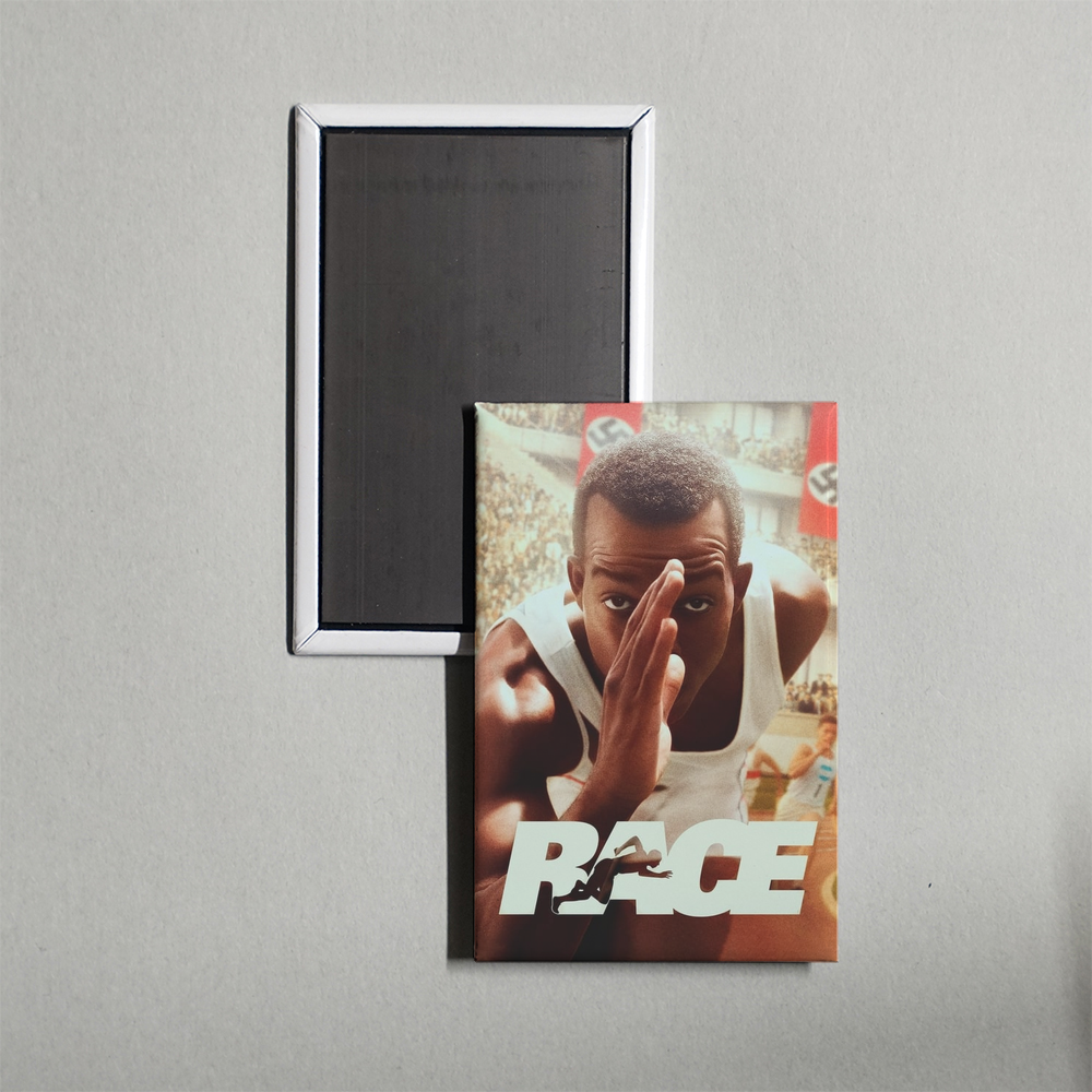 Race Mini Movie Fridge Magnet