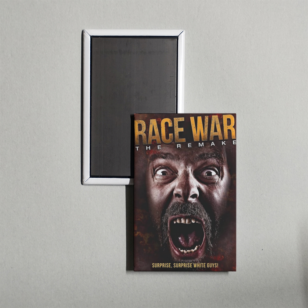 Race War The Remake Mini Movie Fridge Magnet