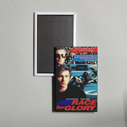 Race for Glory Mini Movie Fridge Magnet