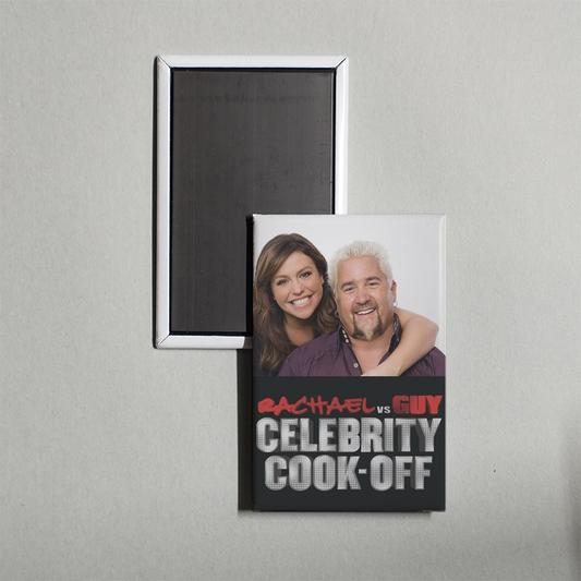 Rachael vs. Guy Celebrity Cook-Off TV Show Fridge Magnet