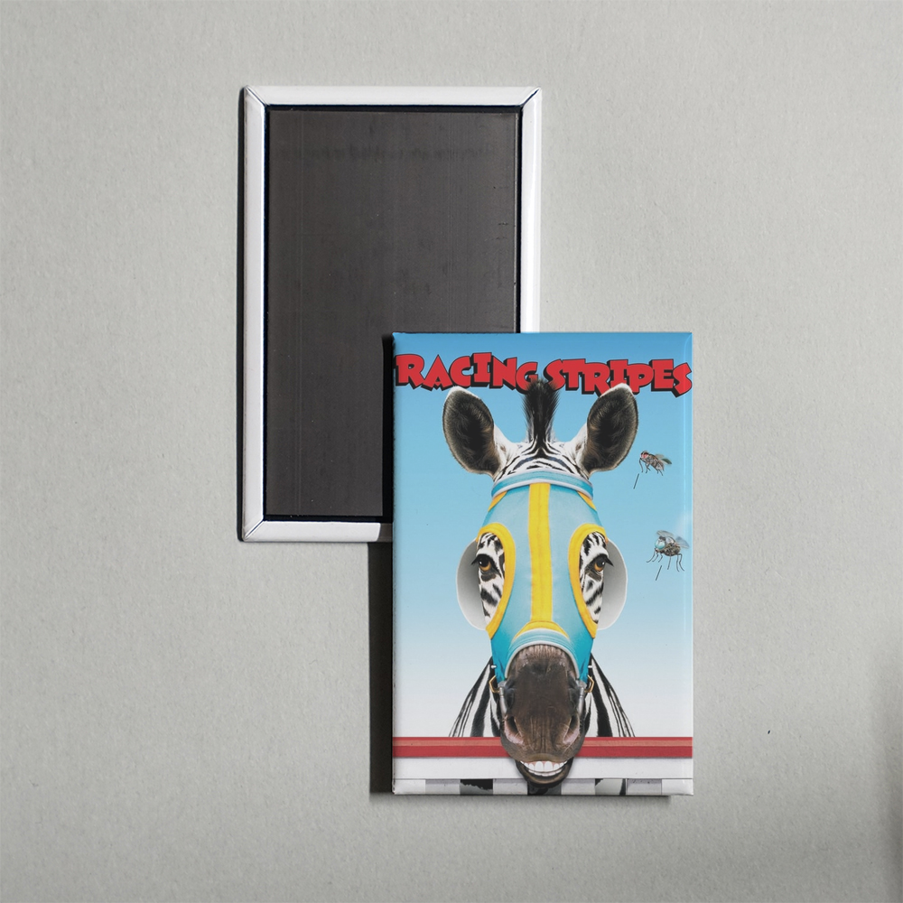 Racing Stripes Mini Movie Fridge Magnet
