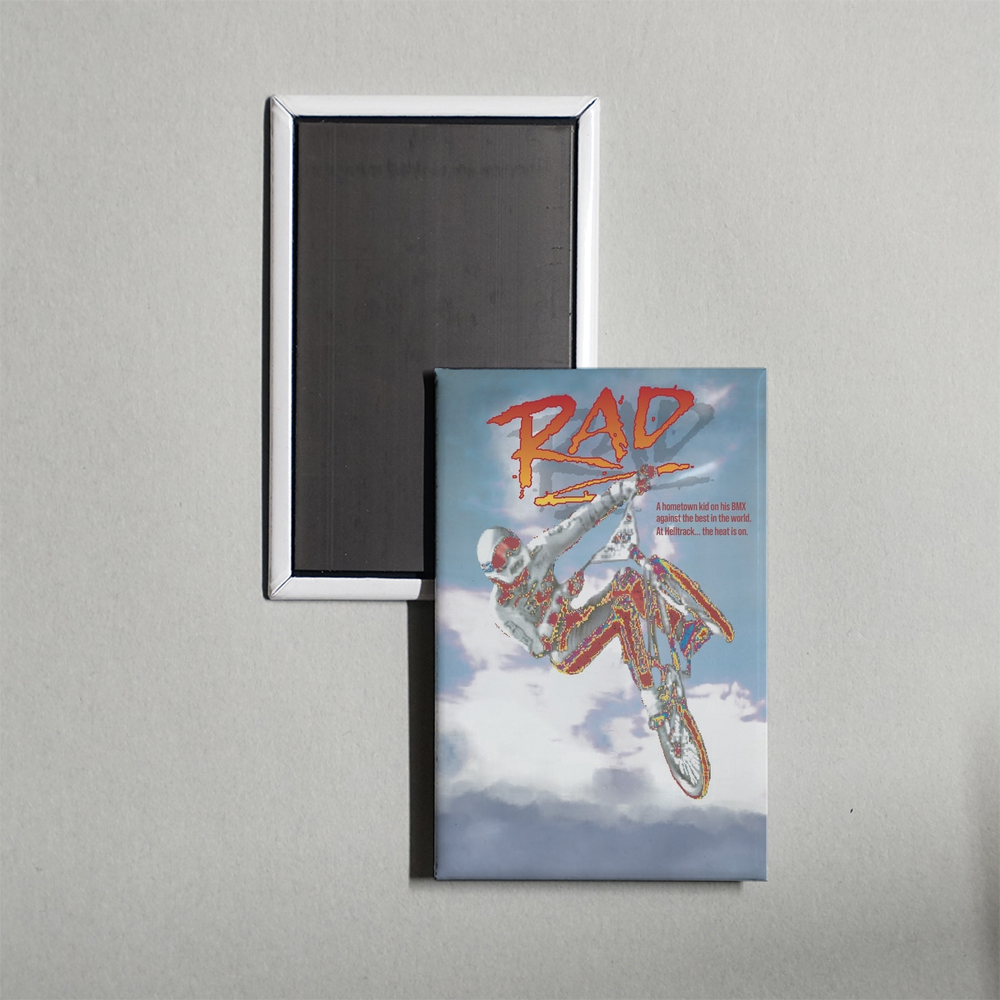 Rad Mini Movie Fridge Magnet