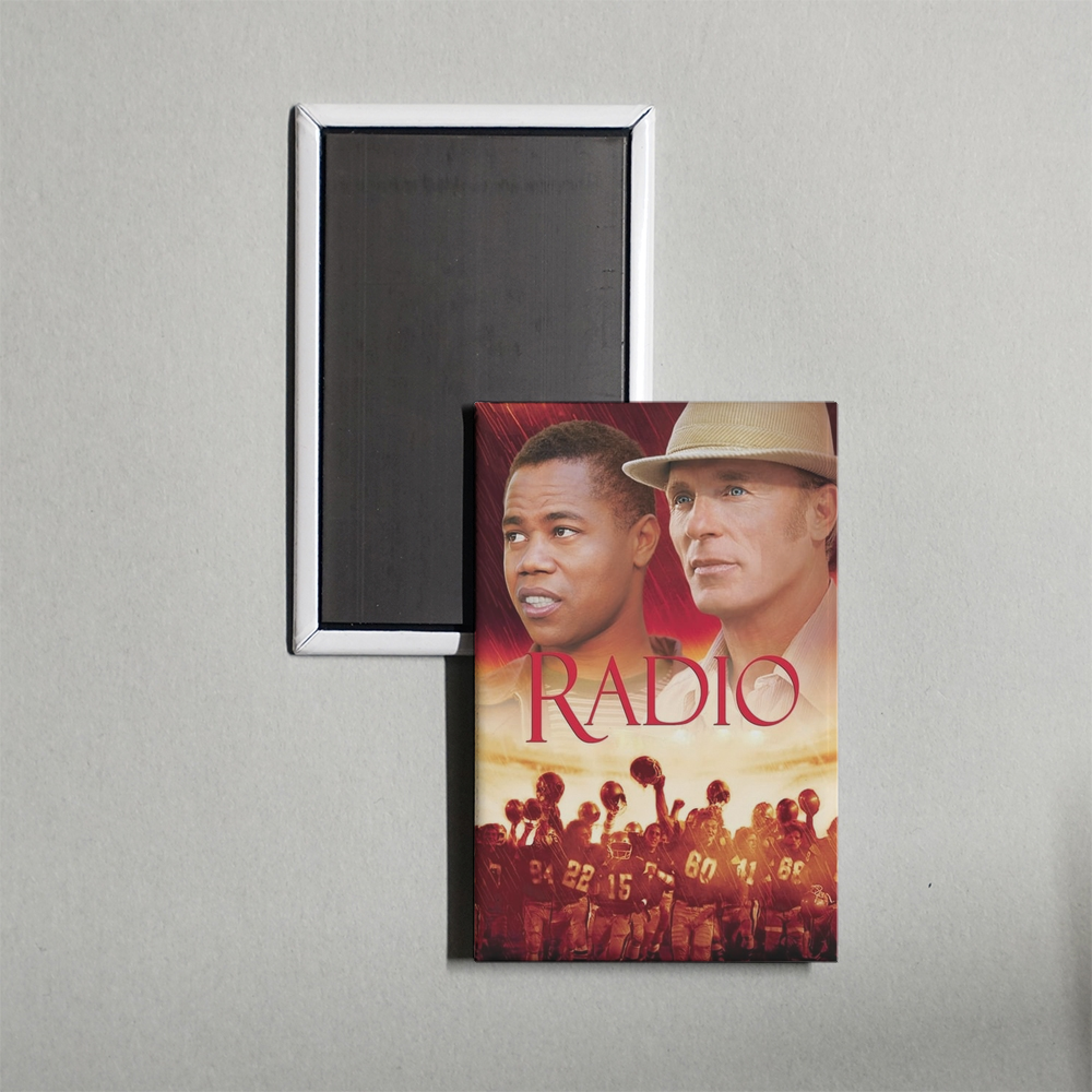 Radio Mini Movie Fridge Magnet