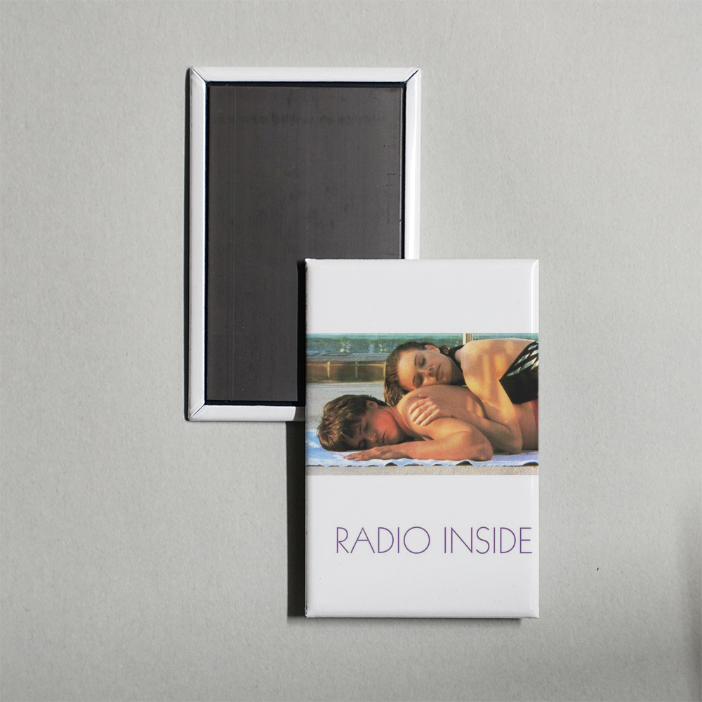 Radio Inside Mini Movie Fridge Magnet