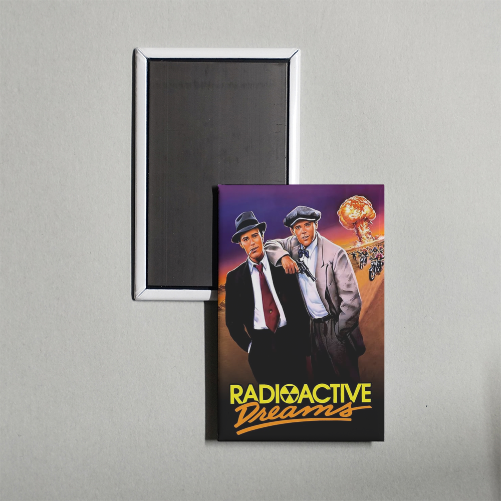 Radioactive Dreams Mini Movie Fridge Magnet
