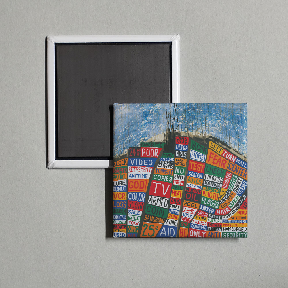 Radiohead - Hail To the Thief Album Cover Fridge Magnet