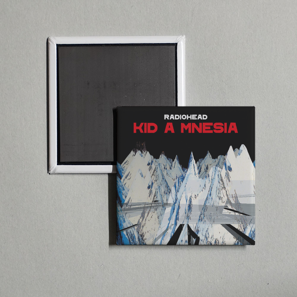 Radiohead - KID A MNESIA Album Cover Fridge Magnet