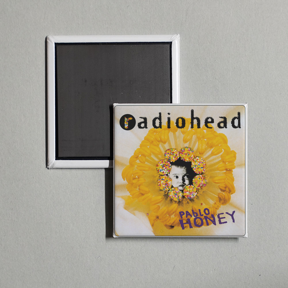 Radiohead - Pablo Honey Album Cover Fridge Magnet