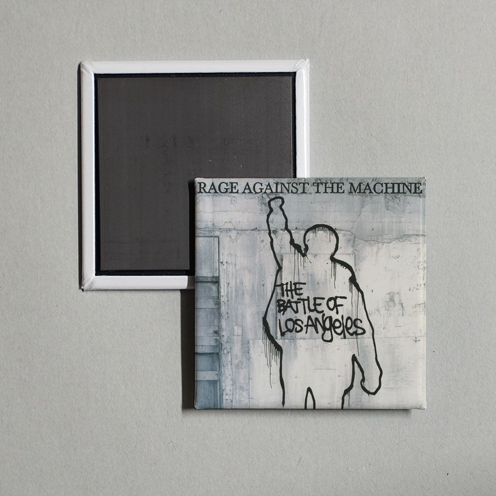Rage Against The Machine - The Battle Of Los Angeles Album Cover Fridge Magnet