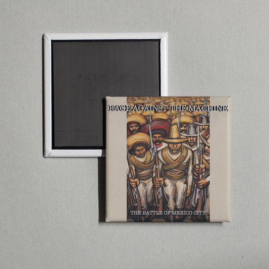 Rage Against The Machine - The Battle Of Mexico City (Live) Album Cover Fridge Magnet
