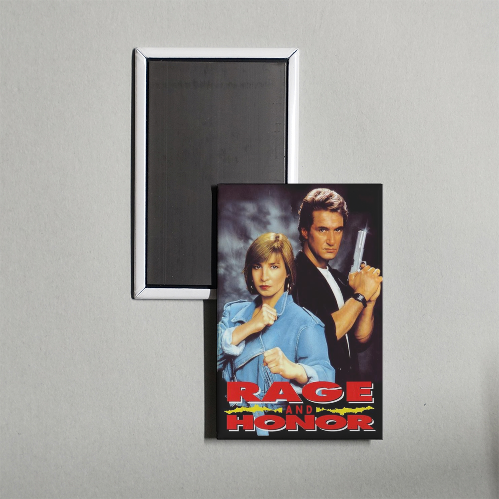 Rage and Honor Mini Movie Fridge Magnet
