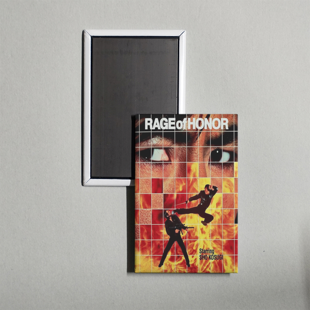 Rage of Honor Mini Movie Fridge Magnet