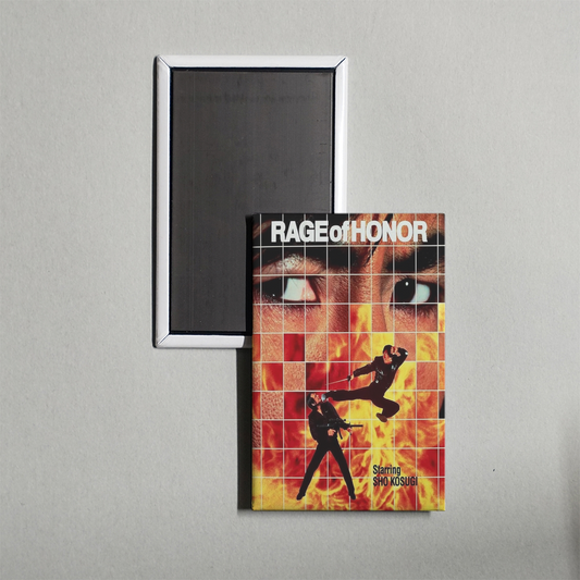 Rage of Honor Mini Movie Fridge Magnet