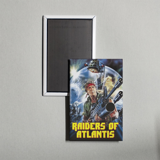 Raiders of Atlantis Mini Movie Fridge Magnet