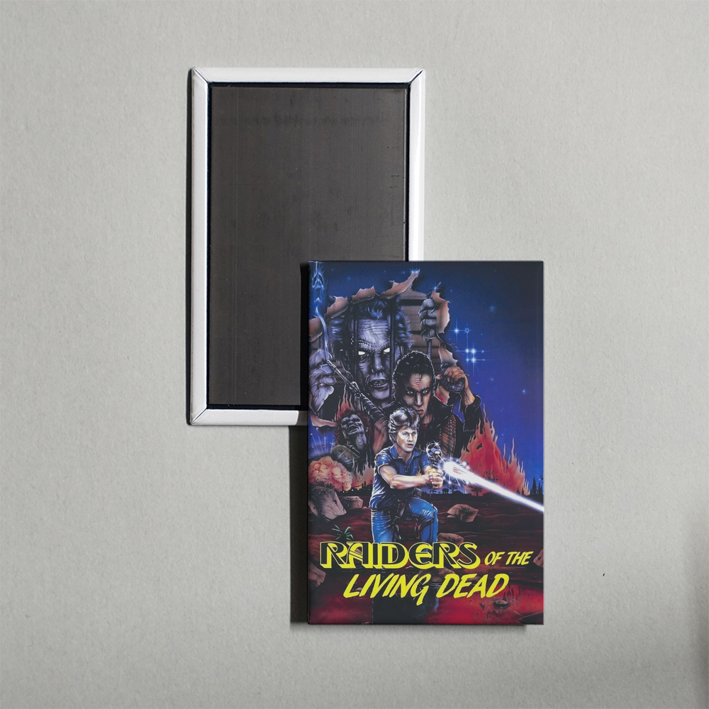 Raiders of the Living Dead Mini Movie Fridge Magnet