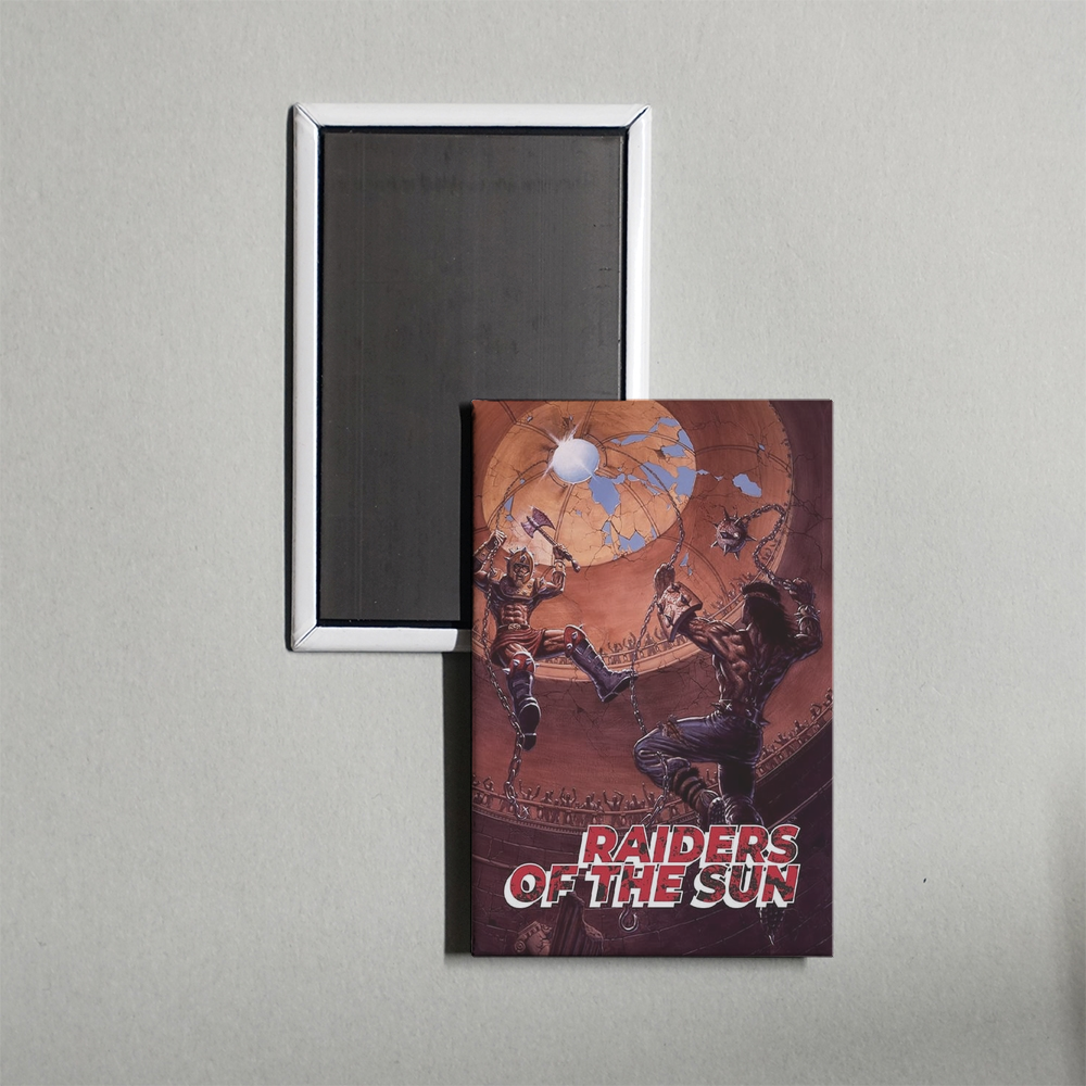 Raiders of the Sun Mini Movie Fridge Magnet