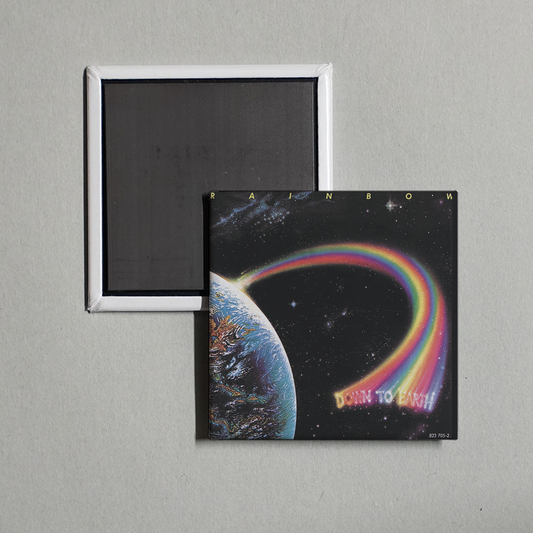 Rainbow - Down To Earth Album Cover Fridge Magnet