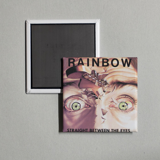Rainbow - Straight Between The Eyes Album Cover Fridge Magnet
