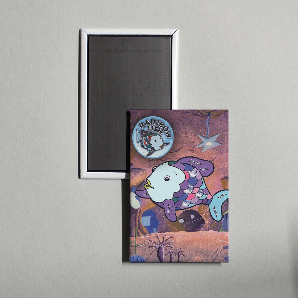 Rainbow Fish TV Show Fridge Magnet