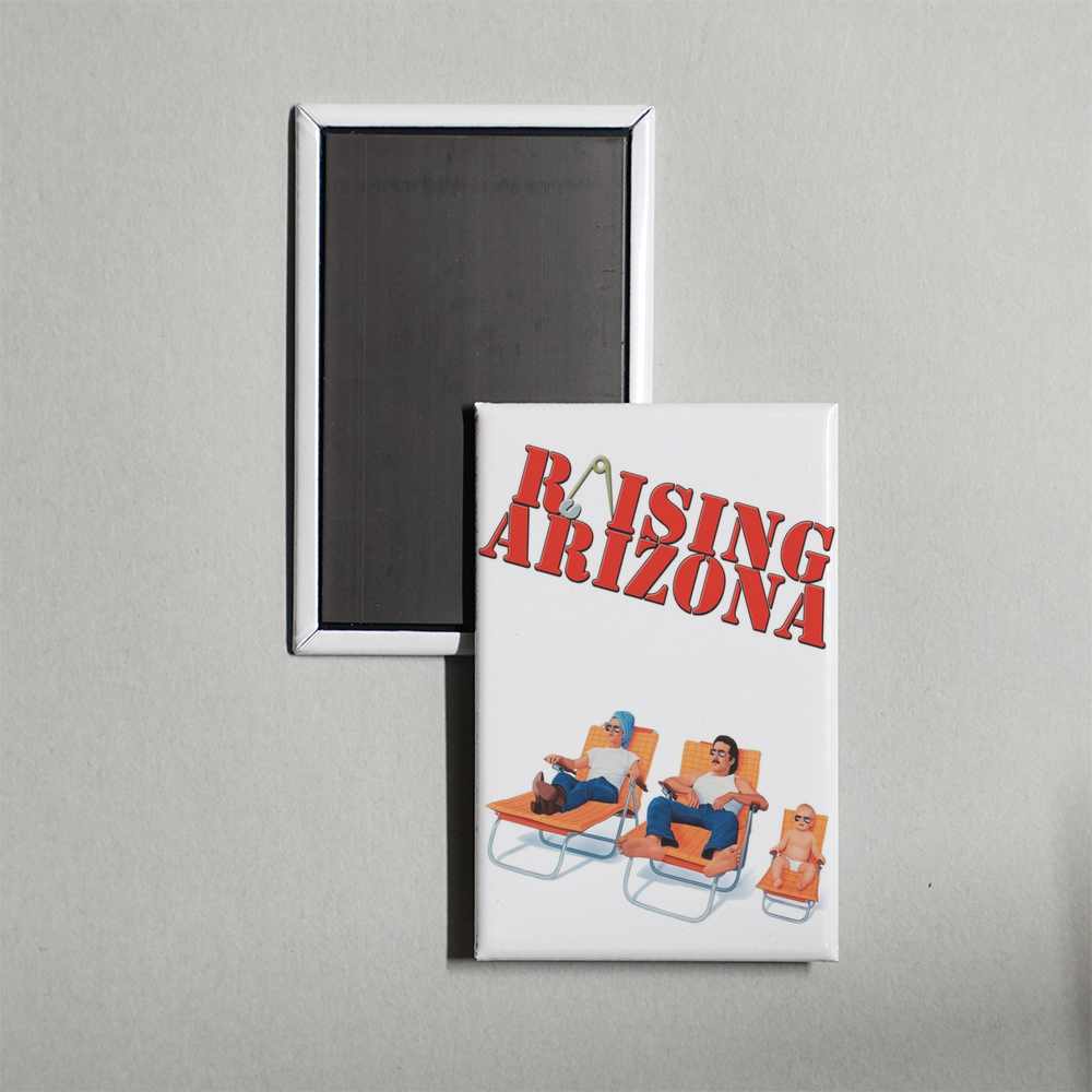 Raising Arizona Mini Movie Fridge Magnet