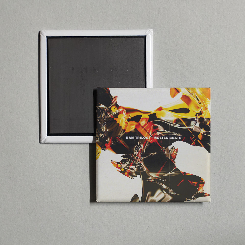 Ram Trilogy - Molten Beats Album Cover Fridge Magnet