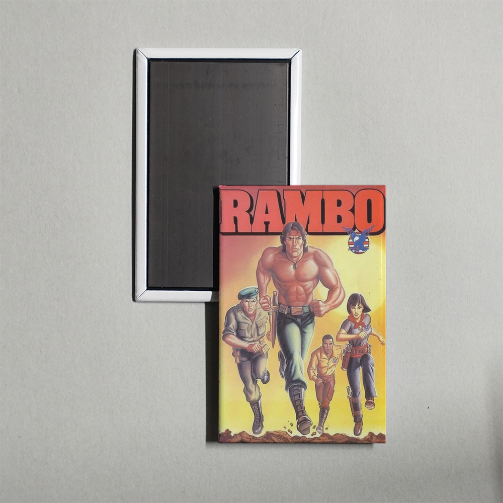 Rambo TV Show Fridge Magnet