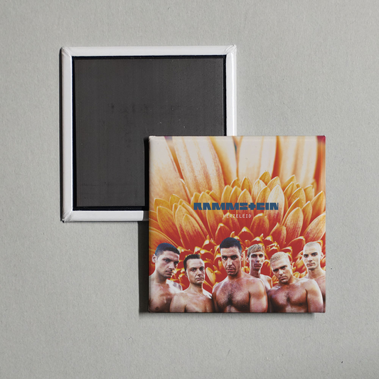 Rammstein - Herzeleid (XXV Anniversary Edition – Remastered) Album Cover Fridge Magnet